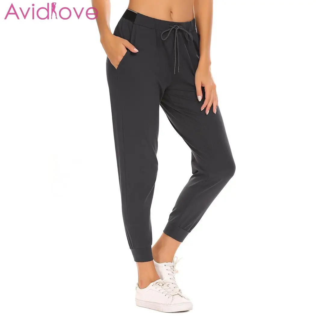 Женские пижамные штаны Avidlove хлопковые однотонные домашние брюки большого