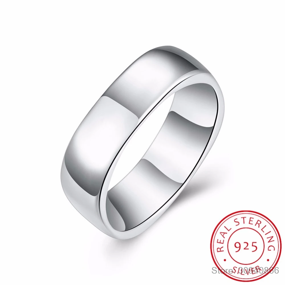 ORSA JEWELS, Настоящее 925 пробы, серебряные женские кольца, образец, корейский стиль, мужское обручальное кольцо, хорошее ювелирное изделие, подарок OSR73
