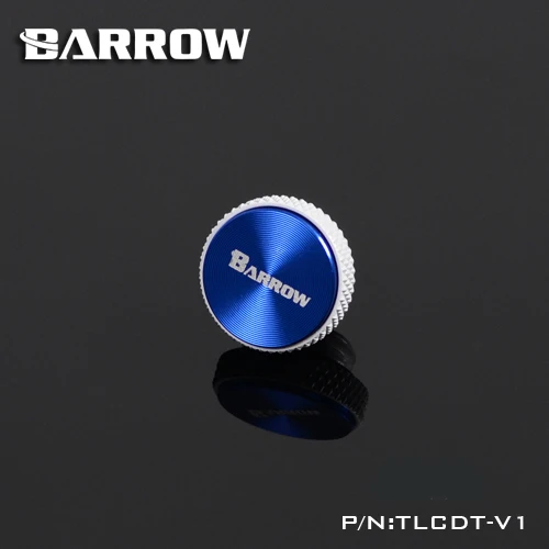 Barrow G1/4 ''Белый Черный Серебряный многоцветный CD шаблон композитный водяного