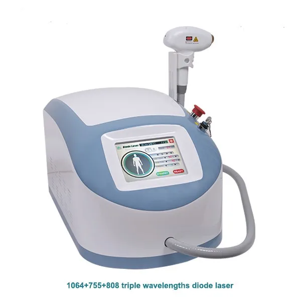 Portable Mini Best Depilight 808Nm Diode Laser System Device In Motion Sapphire Hair Removal Machine With German Laser