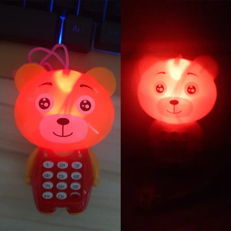 Детские игрушки электронный игрушечный телефон детские животные звучащие вокальный музыкальный мобильный телефон развивающие обучающие игрушки для детей