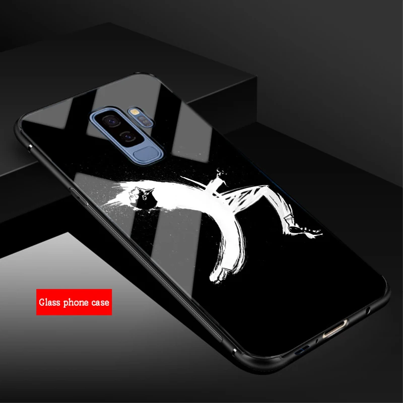 Freddie Mercury Queen band чехол для телефона из закаленного стекла Samsung Galaxy S8 S9 S10 PLUS A6 A6S A8 A8S J6