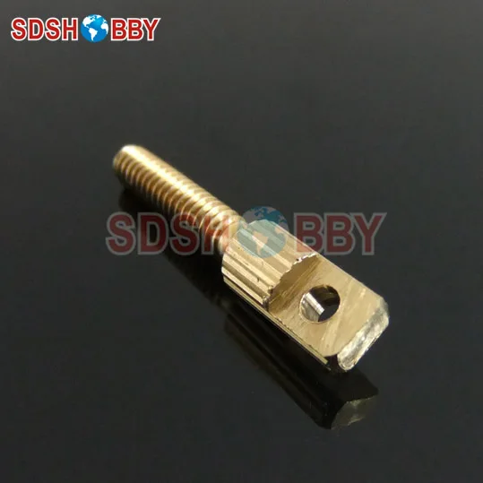 10 шт. короткий шатун с плоскими головками и зубцами M3 x L23mm (Американская система)