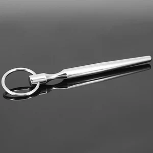 Уретральный Зонд из нержавеющей стали, вибрирующий для уретры, звуковой, игрушки, жезл принца, металлический расширитель для пениса, секс-игрушки для мужчин