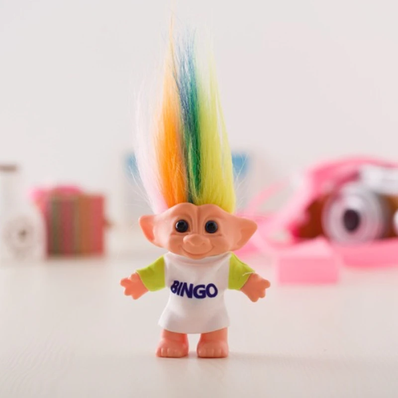 10cm Troll Doll Figures With Bingo Leprechauns Dam Toys Russ for Children Birthday Gift NEW | Игрушки и хобби