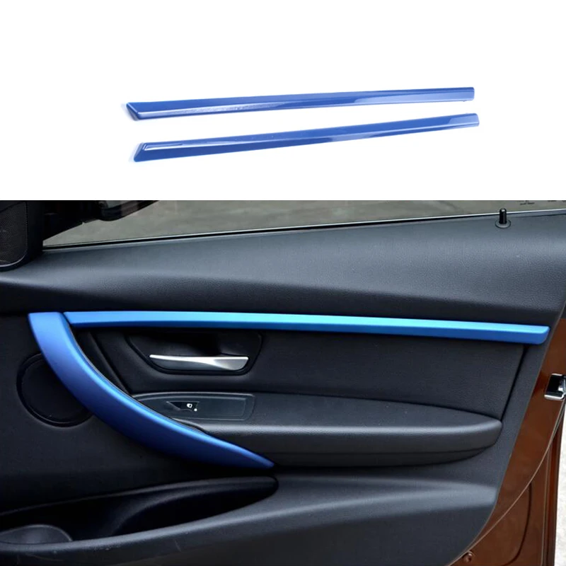 4 шт. красный/серебристый/синий подходит для BMW 3 серии F30 F31 13 17 внутренняя дверная