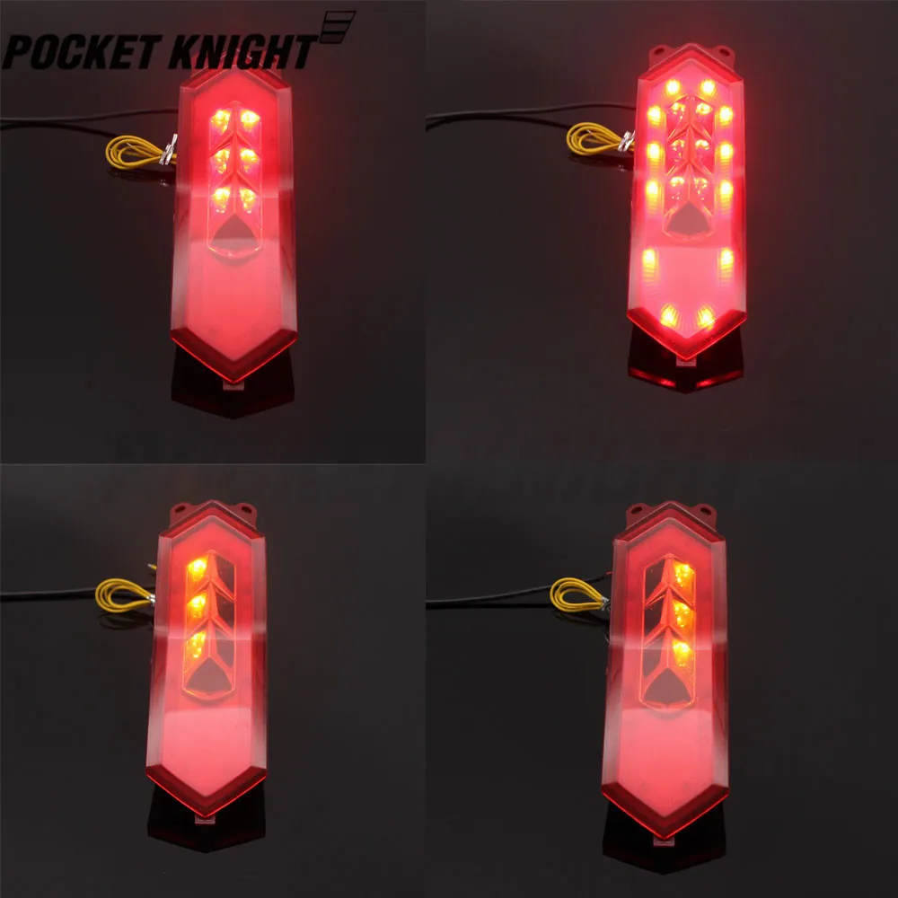 For YAMAHA YZF R1 R1S R1M 2015 2016 2017 2018 2019 R6 Rear Tail Light Brake Turn Signals Integrated LED |