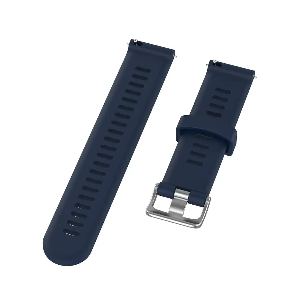 

Official Button Silicone Band for Garmin Forerunner 245/645 Wrist Strap for Garmin Vivoactive 3/Vivomove HR/ Approach S40 watch
