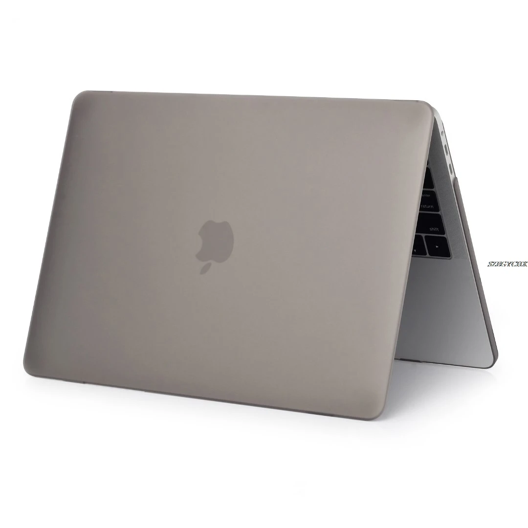 Матовый Жесткий Чехол для ноутбука Macbook Air retina 11 12 13 15 дюймов с сенсорной панелью чехол A1706 A1707 A1989 A1990 A1932