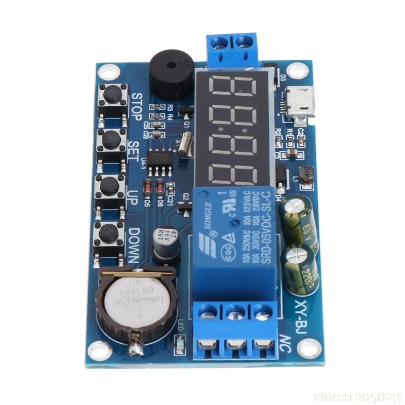 12V 24V задержка цикла модуль реле автоматического включения света 24 часа в сутки