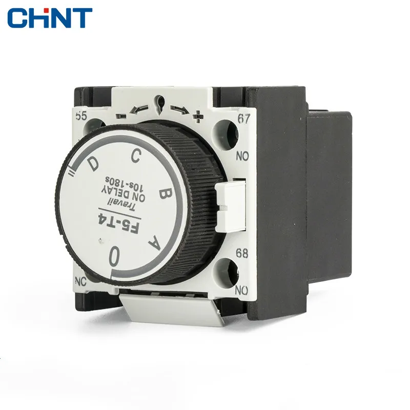 

CHINT Time Delay Touch Head F5-T4 Atmosphere Time Delay Head Switch Time Delay Contactor Auxiliary Parts Touch Head