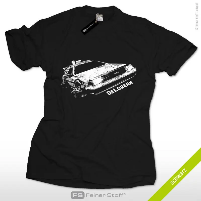 2019 горячая Распродажа модная летняя стильная DELOREAN рубашка для геймеров зурок