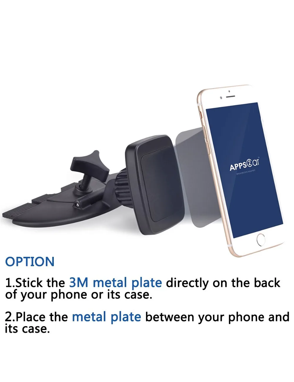 Новые Магнитные Сотовый Телефон Автомобильный Держатель CD Слот Крепление для