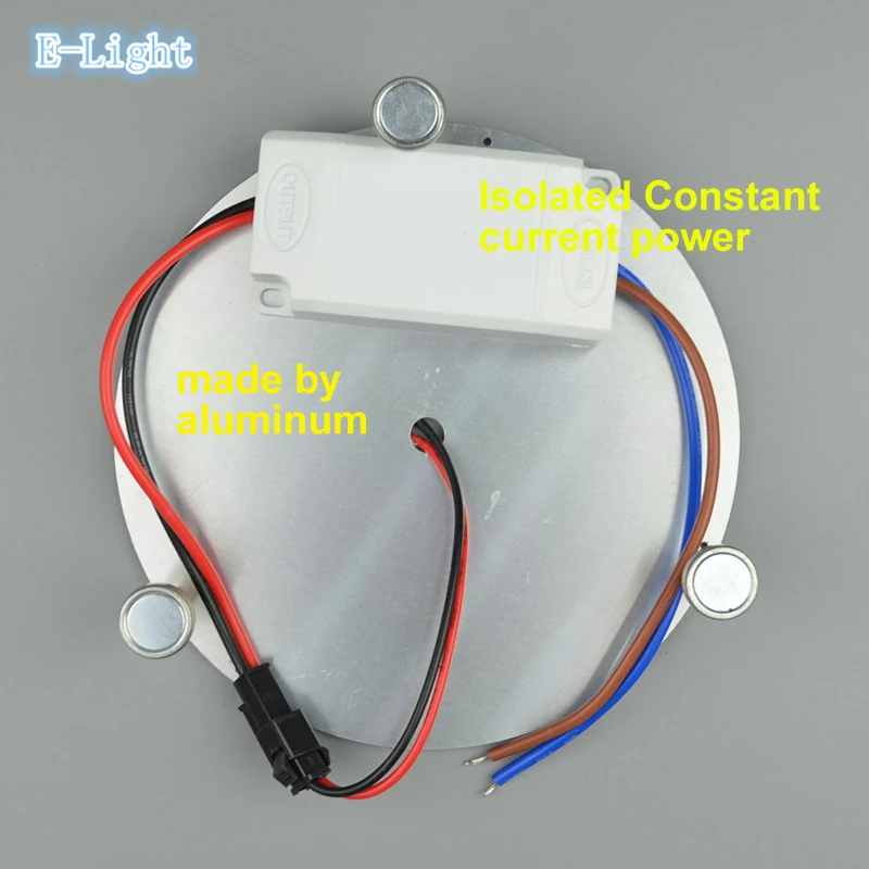 Круглый светодиодный потолочный светильник 13 Вт панель с магнитом поверхностный