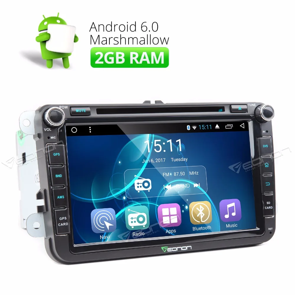 8 &quot4 ядра 2 ГБ Оперативная память ОС Android 6.0 Специальный автомобиль DVD для Altea