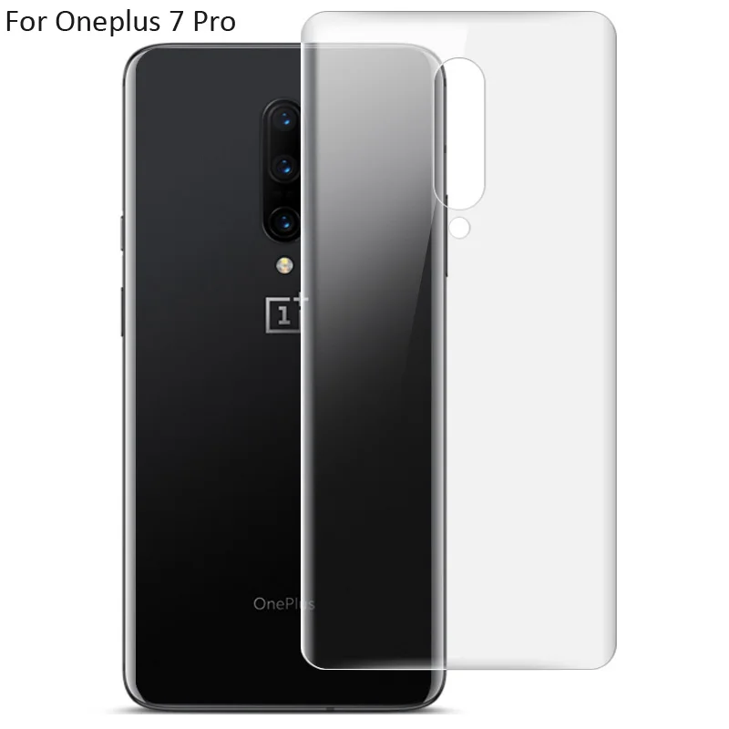 Imak Гидрогелевая пленка 3 III для Oneplus 7 Pro 6T 6 задняя Передняя Задняя Защитная Прозрачная Олеофобная пленка