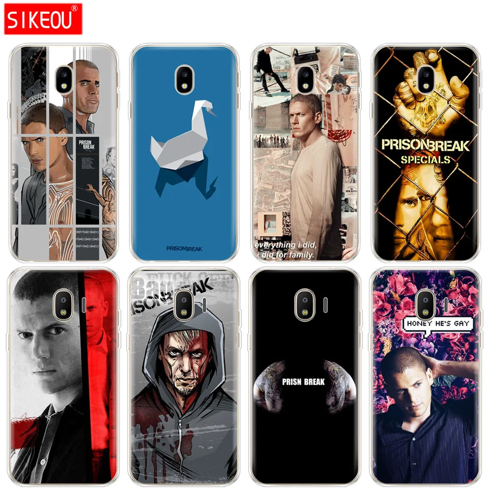 Силиконовый чехол для телефона Samsung Galaxy J3 J5 J7 2017 года J330 J530 J730 PRO j2 2018 PRISN BREAK Prison