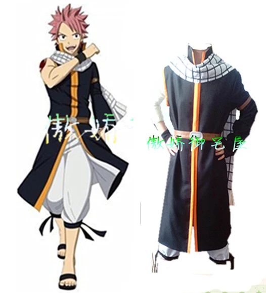 Аниме Сказочный хвост Natsu Dragneel Новый Косплей Костюм унисекс костюмы на