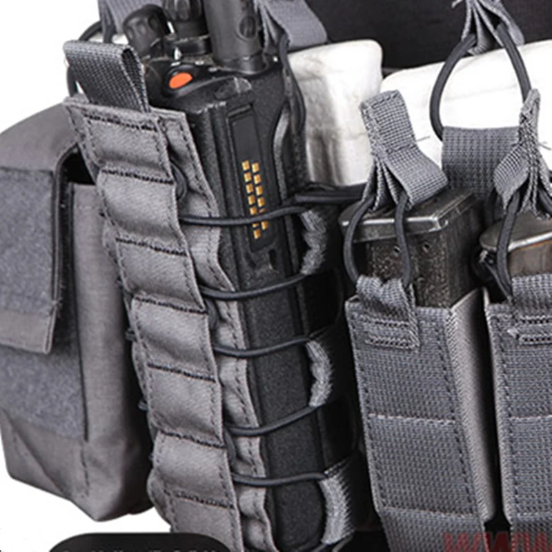 EMERSONGEAR D3CR Тактический нагрудная установка страйкбол охотничий жилет Molle Чехол простой тактический жилет мультикам черный WG EM7442