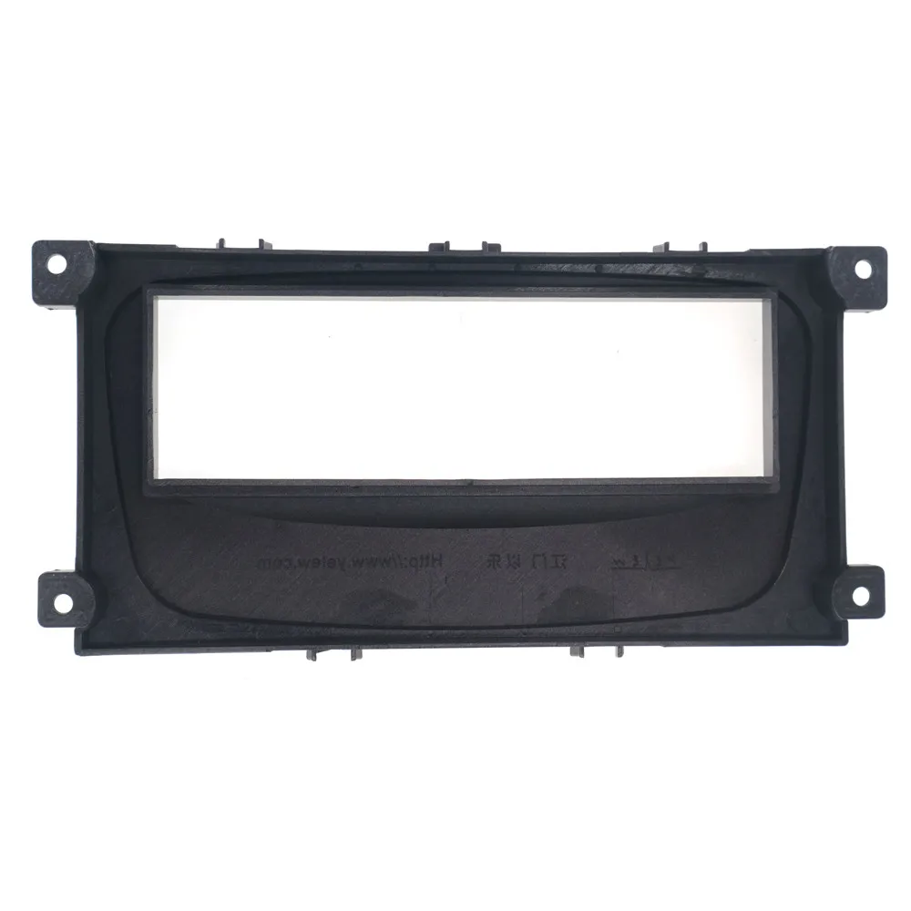 Автомагнитола Fascia с мультимедийной рамкой комплект для Ford Mondeo C Max (серебристый) 2007 2011 креплением на 1