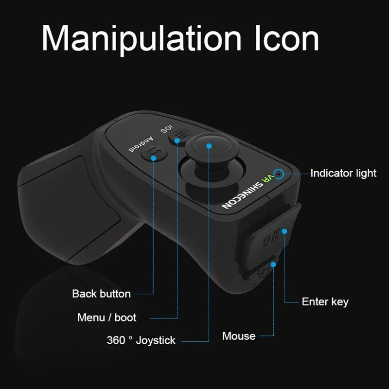 VR shinecon 4,0 3D очки виртуальной реальности очки VR BOX 2,0 google картон с гарнитурой для 4,3-6,0 дюймового смартфона