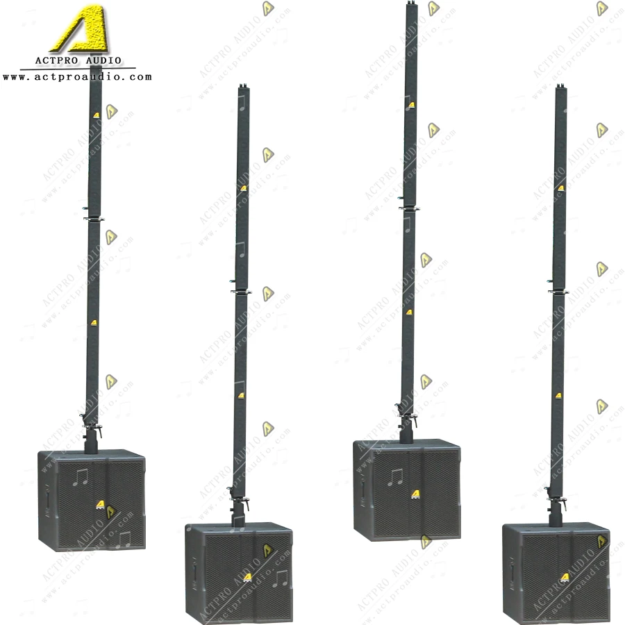 PRO audio K Серия KA162 Колонка динамик 2 дюйма 3 дюйма 4 Дюйма Крытый открытый портативный мини линейный массив акустическая система