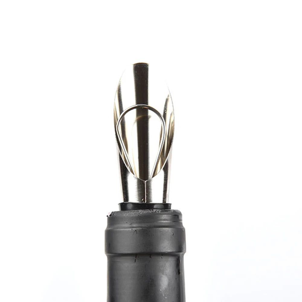 2 шт кухонный бар Питьевая бутылка вина Pourer Pour Spout Stopper Drop Stop 2в1 комбо|Открывалки и
