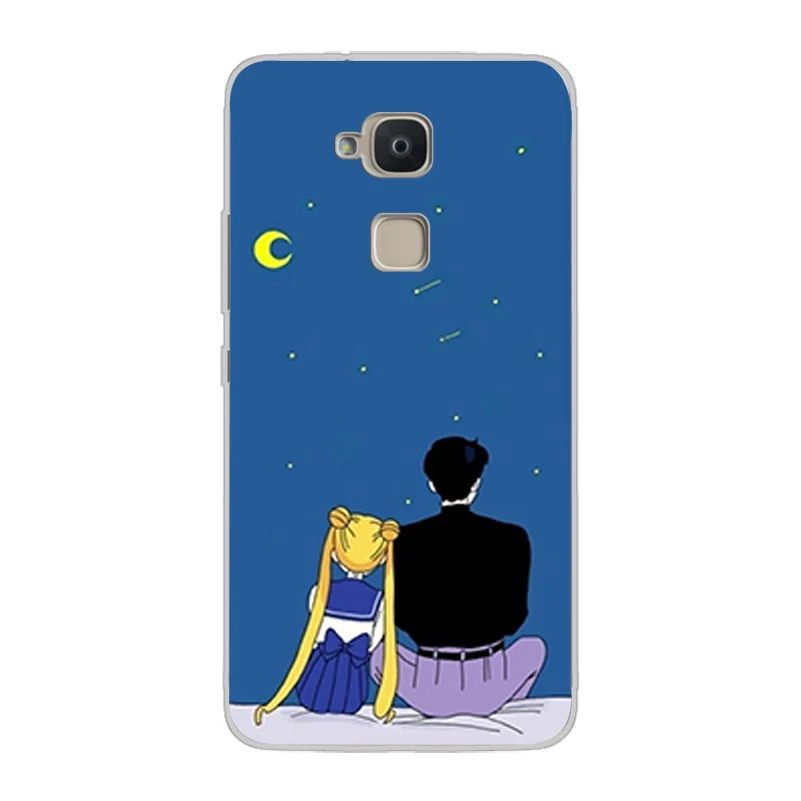 Ciciber чехол для телефона BQ Aquaris X2 X Pro V VS U U2 Lite Plus Мягкий из ТПУ E5s 4 5 M5 M5.5 X5 Sailor Moon |