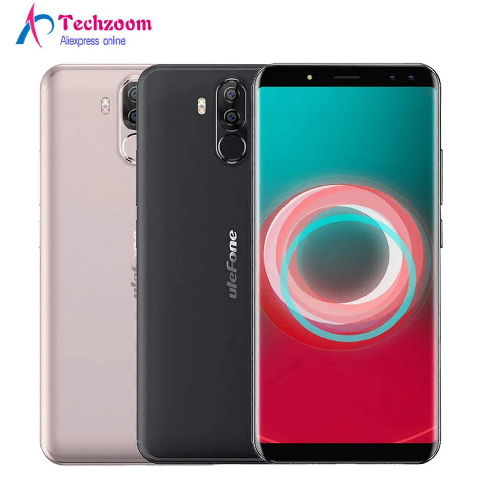 Ulefone Мощность 3 S Android 7 1 мобильный телефон 6 0 &quot18:9 FHD MTK6763 Octa Core 4 ГБ + 64 Камера 6350 мАч