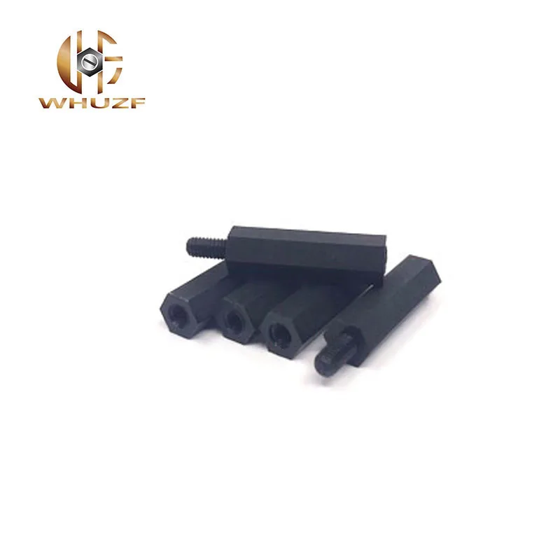 M3 M4 нейлоновая Колонка внешний шестигранник с одной головкой изолирующая
