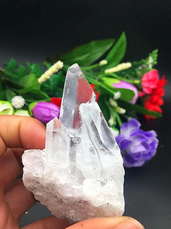 

72g natural quartz crystal white specimen crystal cluster l reiki healing chakra natural stone and mineral Christmas gift