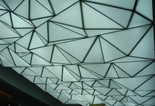 Полупрозрачная эластичная потолочная пленка ПВХ украшение для потолка|ceiling