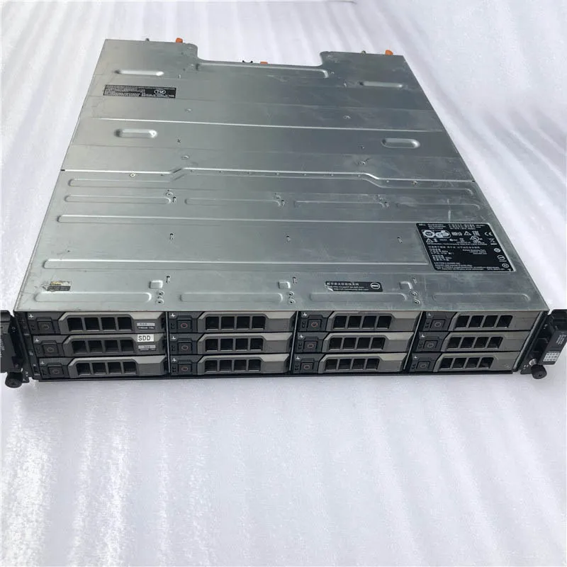 Оригинальный шкаф для жестких дисков MD1200 Двойной источник питания двойной