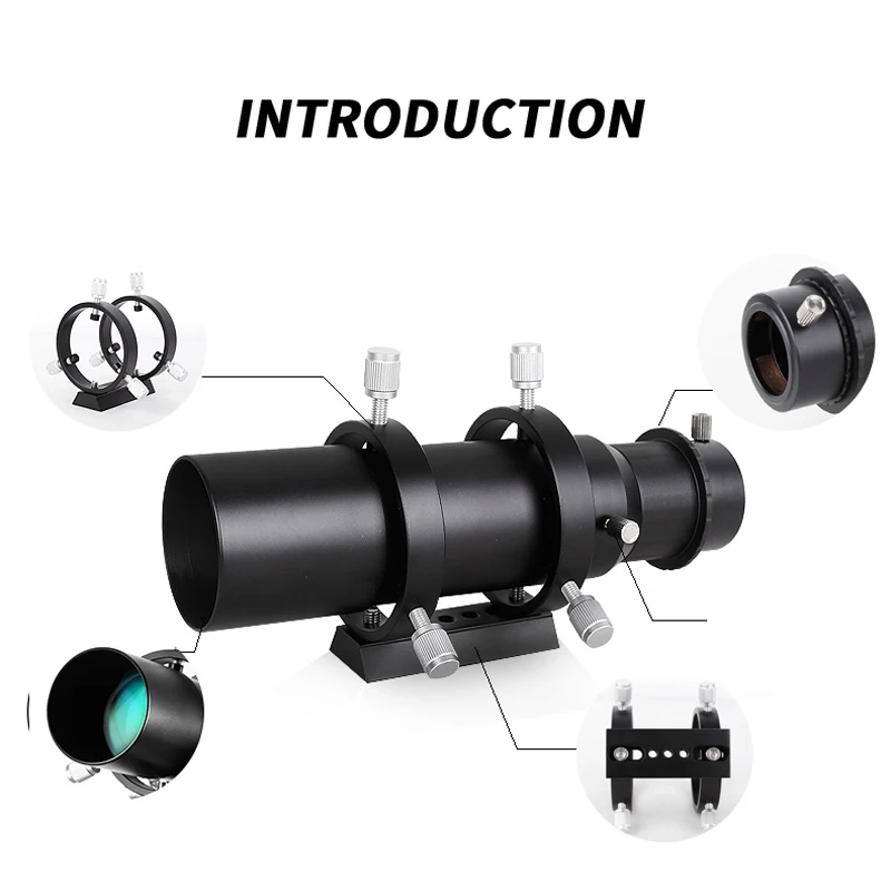 Angeleyes 50 мм Finderscope Guide Guidescope с полным покрытием окуляр для монокулярного бинокля