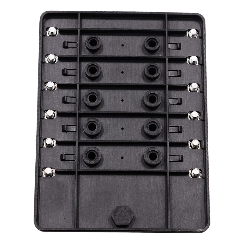 WUPP 12 Путь Автомобильная Предохранительная Коробка Водонепроницаемая 32V Терминальный Блок Авто Держатель С Светодиодным Индикатором Наклейка На