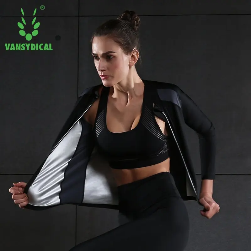 Фото Женская спортивная куртка Vansydical, теплая спортивная куртка для бега, бега, занятий йогой, фитнесом, фитнесом, тренажерным залом, одежда для бе... №2