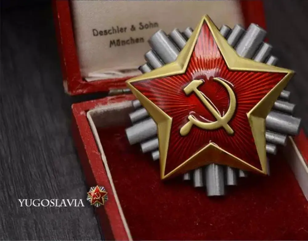 WW2 значки Красной Звезды указатели Республики военный значок времен Второй