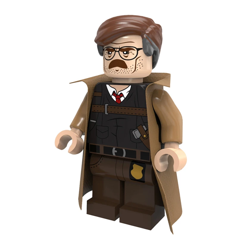 Одиночная продажа фильм Бэтмена член Гордон в простой одежде Лига