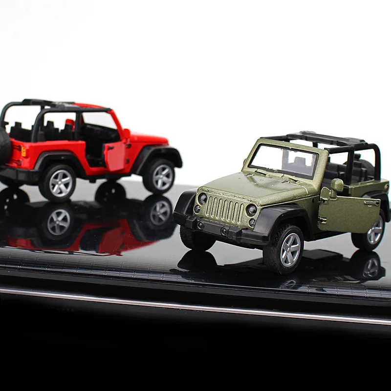Внедорожный трансформер Jeep Wrangler Diecasts& Toy Vehicles модель автомобиля с коллекцией автомобиля игрушки для мальчика Детский подарок на день рождения