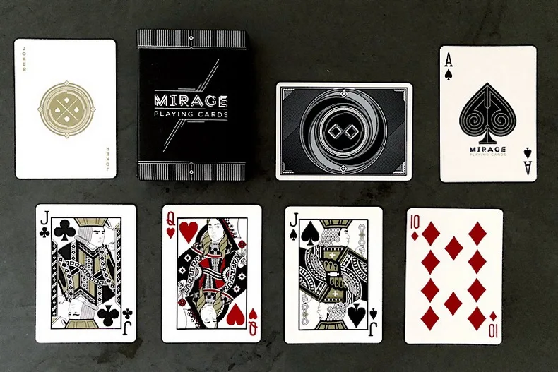 1 колода Mirage V3 покер Eclipse Edition V3 черная колода игральная магия реквизит Magia трюки карточная колода