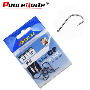 Крючок рыболовный Iseama, из высокоуглеродистой стали, с круглыми глазами, Размер 1, 2, 3, 4, 5, 6, 7, 8, 9, 10, 11, 12, 13, 10, шт.пакет