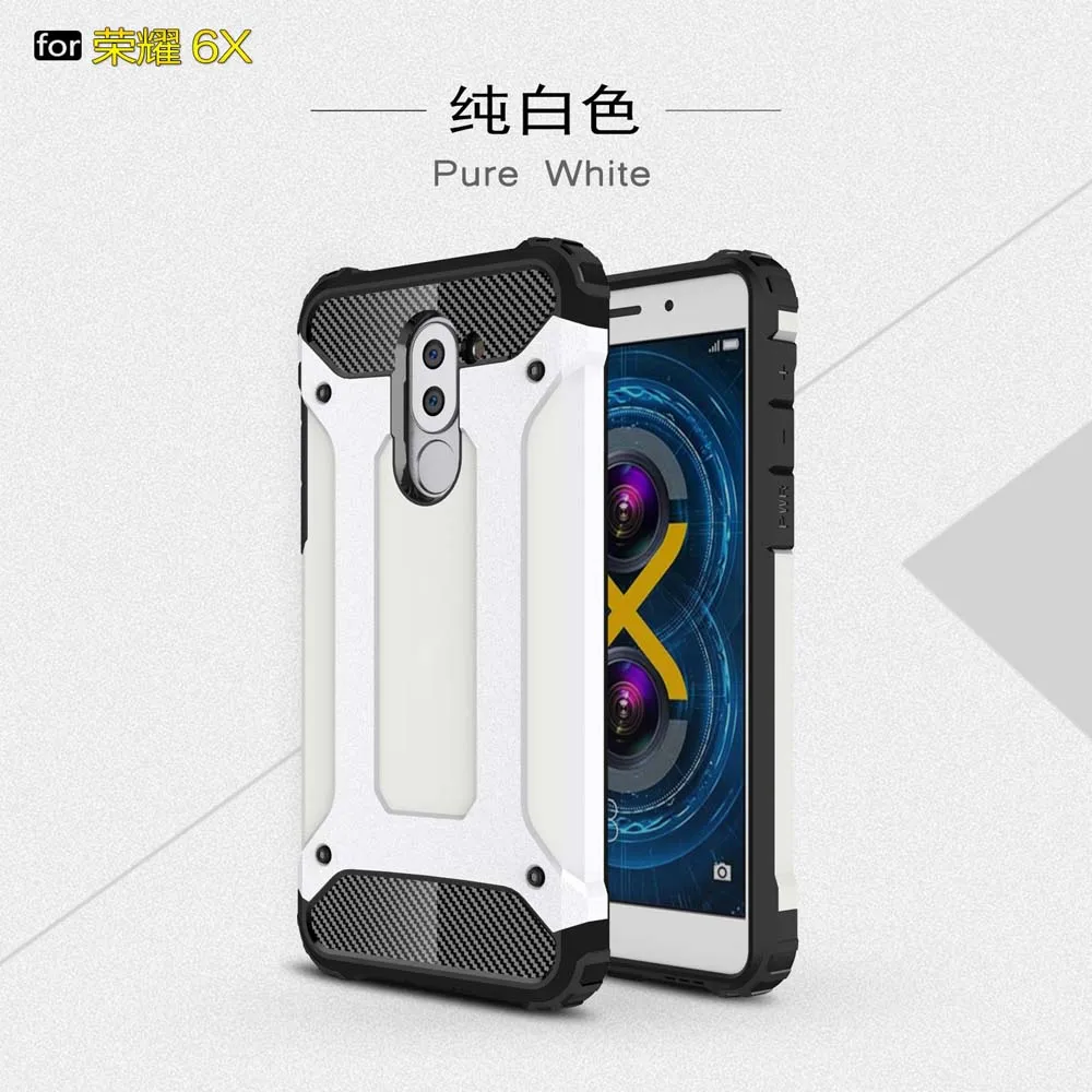 Ударопрочный чехол 5.5для huawei Honor 6X чехол для huawei Honor 6X Gr5 mate 9 Lite двойной чехол-лента на заднюю панель