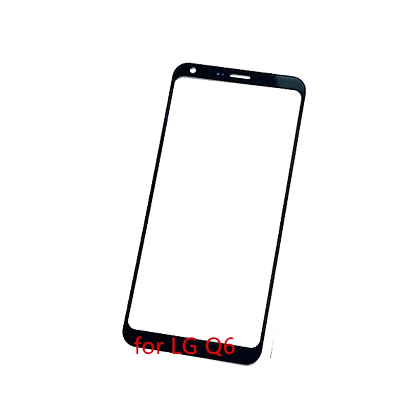 AIBOULLY 100% новый ЖК-экран переднего стекла крышка объектива для LG Q6 M700 M700AM M700A X600K X600S