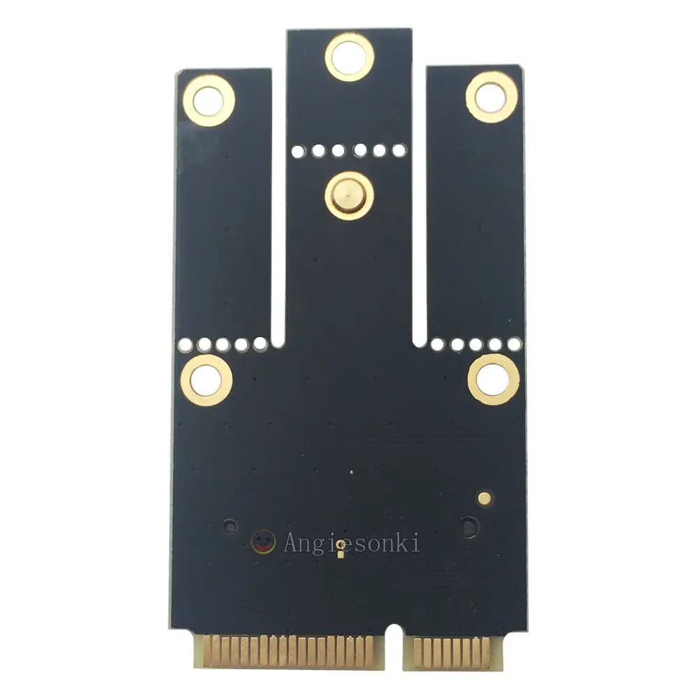 M.2 (NGFF) WIFI WLAN Card модуль к Mini PCI E Express адаптер конвертер и IPEX4 IPEX1 антенна 2 шт для Intel 7260