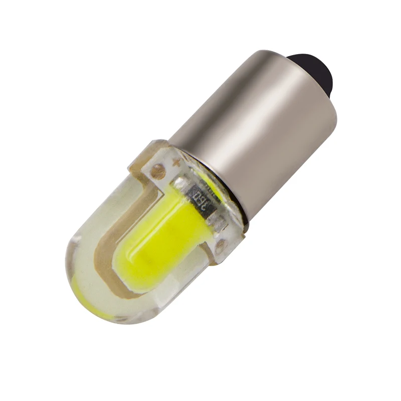1 шт. BA9S T4W 363 1895 233 супер яркий круглый 3D COB светодиодный чистый белый светильник