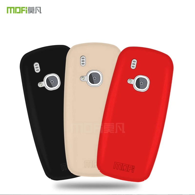 Чехол для Nokia 3310 (2 4 дюйма) бренд Mofi роскошный 360 Полный Корпус Чехлы жесткий