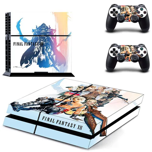 GYTM1098 Игра Final Fantasy X XII XV XIII PS4 наклейка для кожи для sony playstation 4 консоли и 2 контроллеров PS4 скины наклейки виниловые - Цвет: GYTM1098