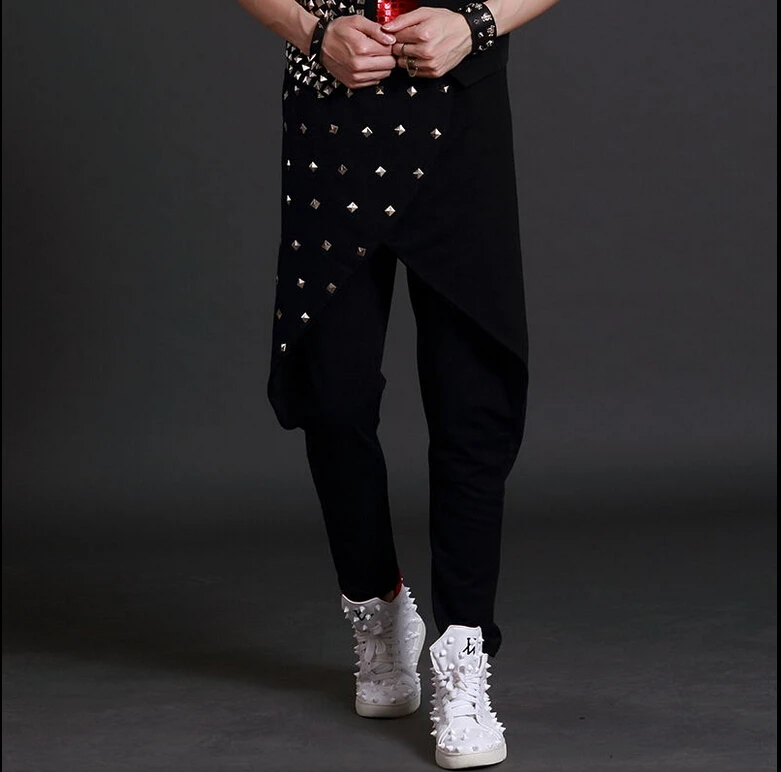 Бесплатная доставка новинка мужские костюмы для певиц парикмахера Харун Хакама