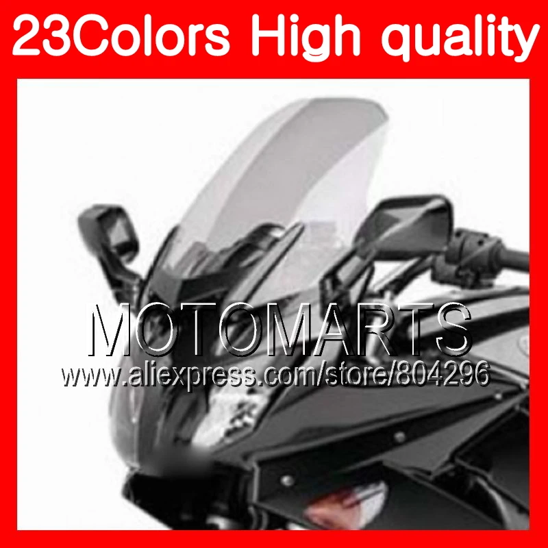 

23Colors Windscreen For HONDA Pan-European ST1300 02 03 04 05 06 07 08 09 10 ST 1300 STX1300 Chrome Black Clear Smoke Windshield
