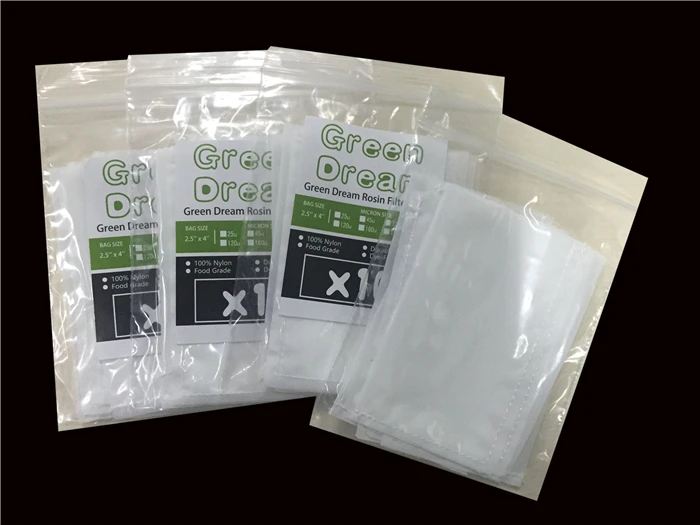 

120 mic канифоль сумки x10 1,75x4 дюйма Squish Bag канифоль мешки фильтры-50 парков